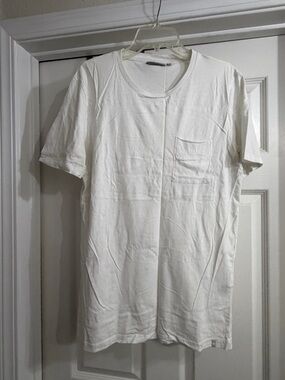 Minimum Men’s White Short Sleeve Pocket Tee